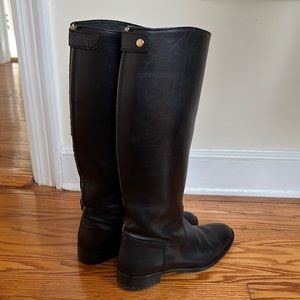 Jcrew leather riding boots sz 8